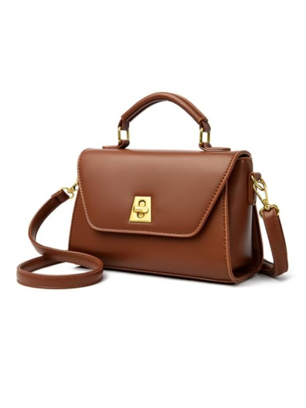 Retro Classic Shoulder Bag Zipper Closure Crossbody HandBag for Women